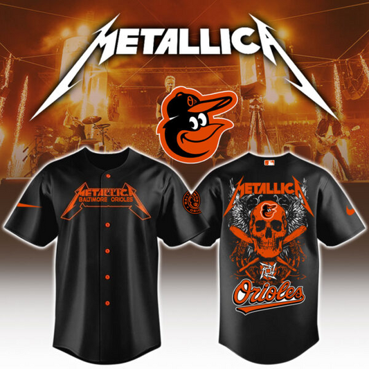 Baltimore Orioles MLB x Metallica Edition Jersey