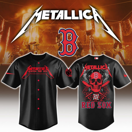 Boston Red Sox MLB x Metallica Edition Jersey