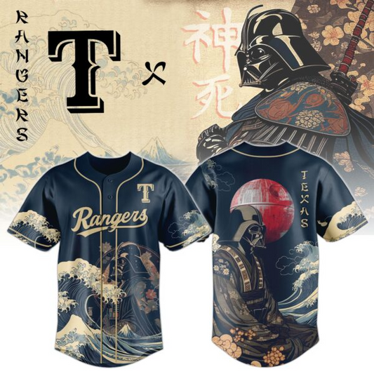 Texas Rangers MLB x Lord Vader Japan Edition Jersey