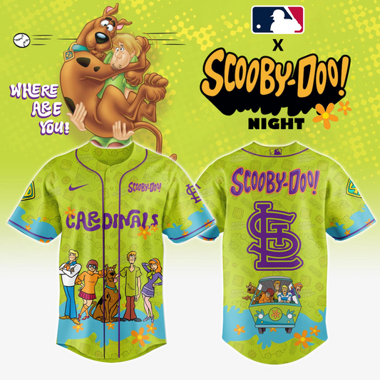 St.Louis Cardinals MLB x Scooby Doo Jersey Editions Limited