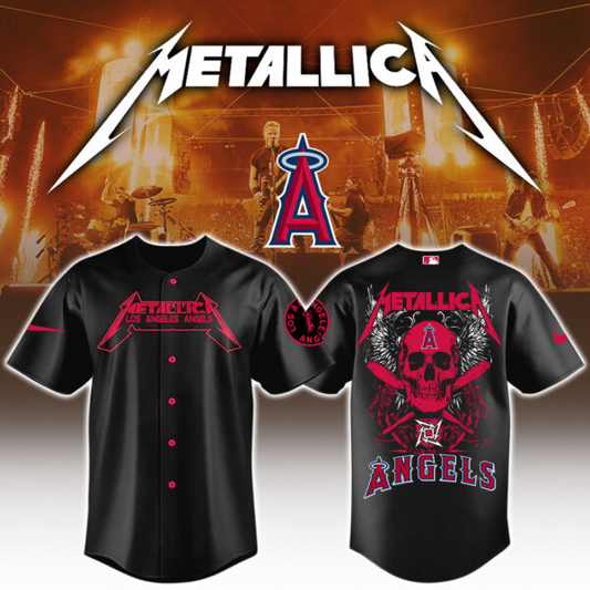 Los Angeles Angels MLB x Metallica Edition Jersey