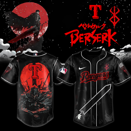 Texas Rangers x Berserk Limited Edition Jersey 2025