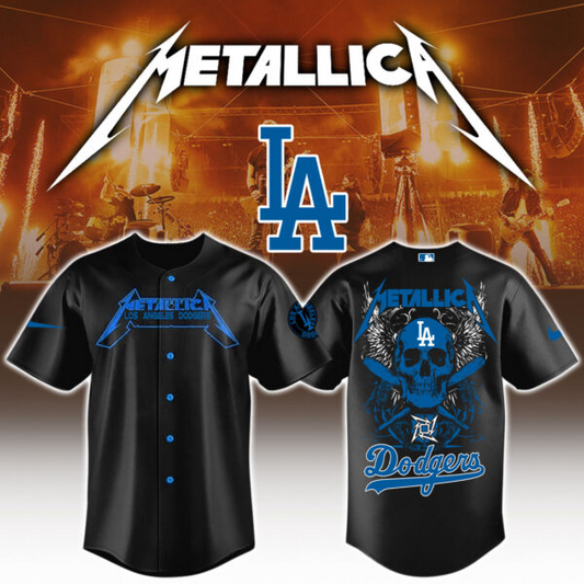 Los Angeles Dodgers MLB x Metallica Edition Jersey