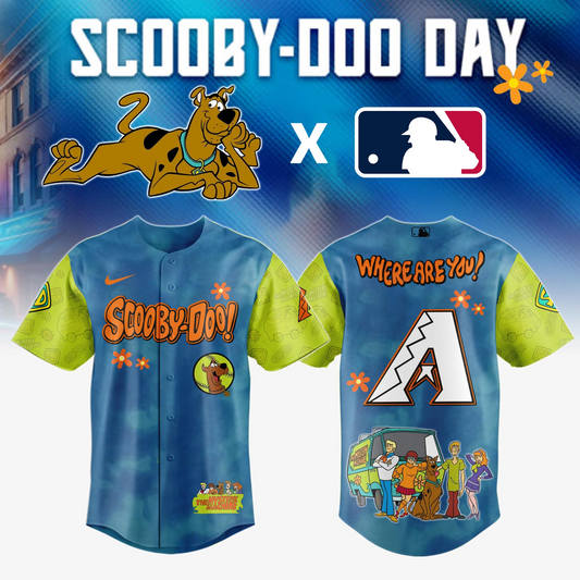 Arizona Diamondbacks MLB x Scooby Doo Jersey 02 Editions Limited