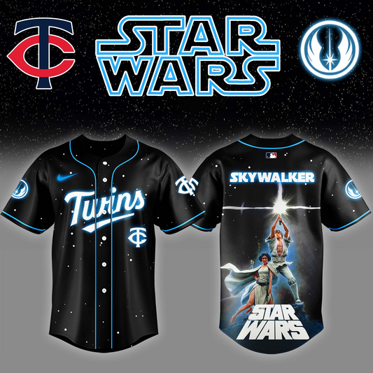 Minnesota Twins x Stars Wars Luke Skywalker Game Night Baseball Jersey Editions Limited