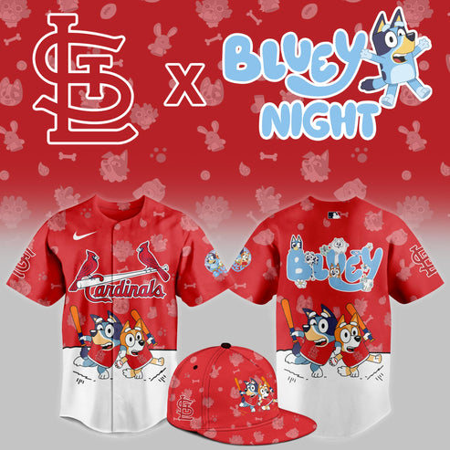 St.Louis Cardinals 2025 Bluey Night Limited Jersey