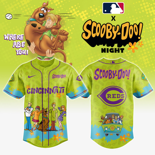 Cincinnati Reds MLB x Scooby Doo Jersey Editions Limited