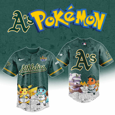Athletics x Pokemon GO Special Edition Jersey