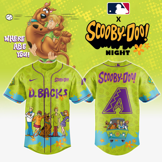 Arizona Diamondbacks MLB x Scooby Doo Jersey Editions Limited