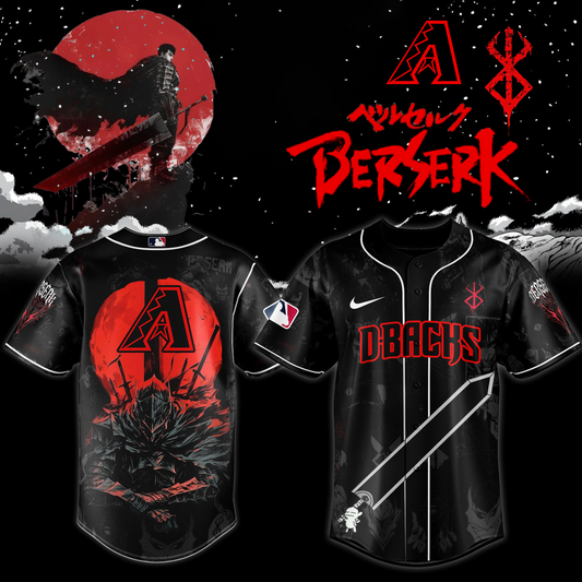 Arizona Diamondbacks x Berserk Limited Edition Jersey 2025