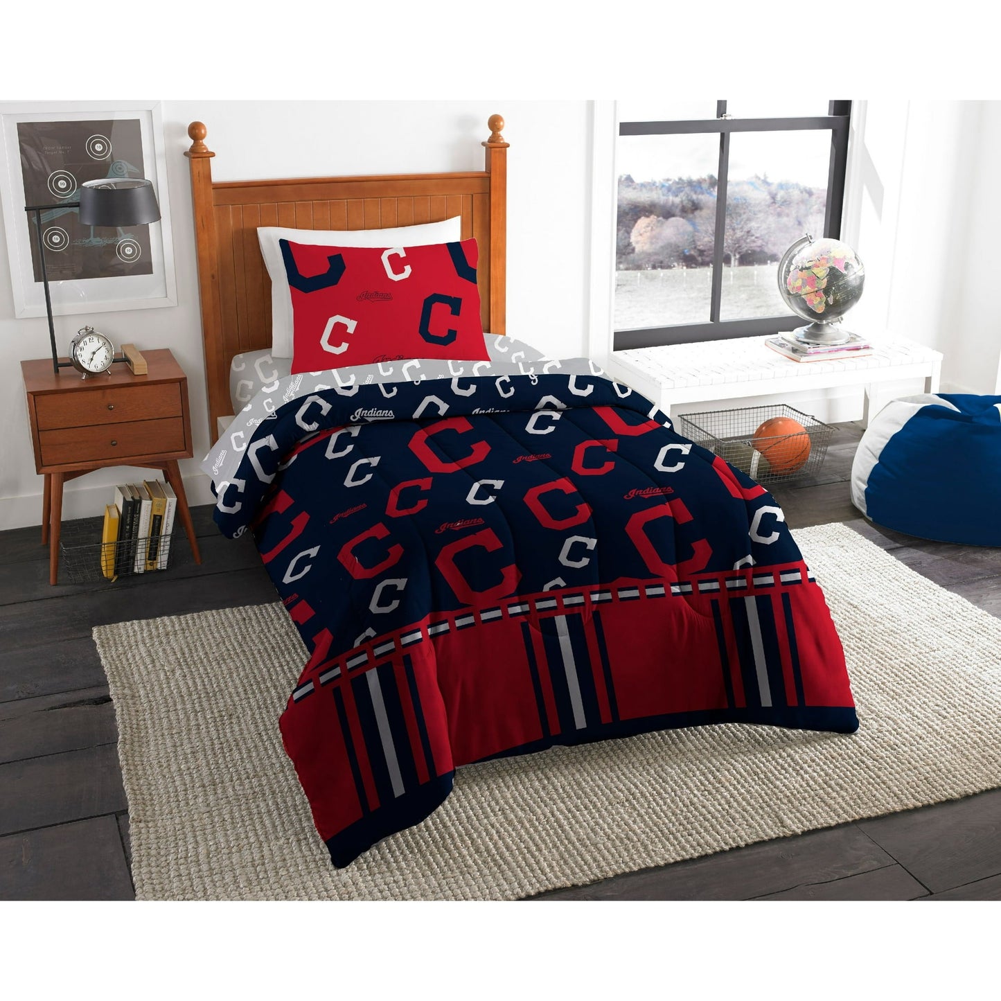 MLB Cleveland Indians Bedding Set Limited