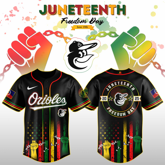 Baltimore Orioles MLB X Juneteenth Day Jersey Edition Jersey 2025