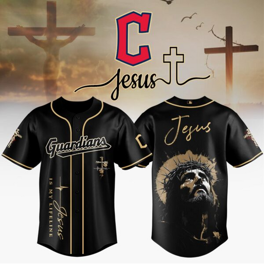 Cleveland Guardians MLB x Jesus Jersey Limited Edition