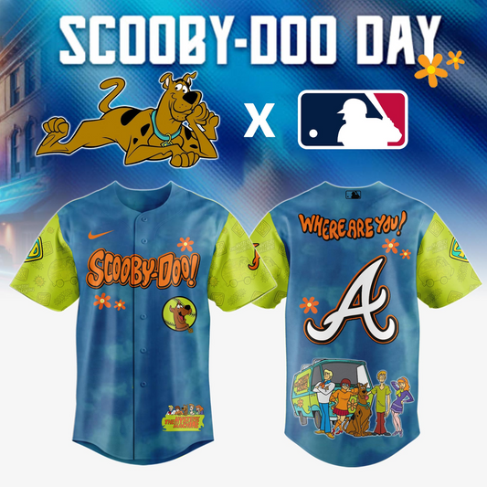 Atlanta Braves MLB x Scooby Doo Jersey 02 Editions Limited