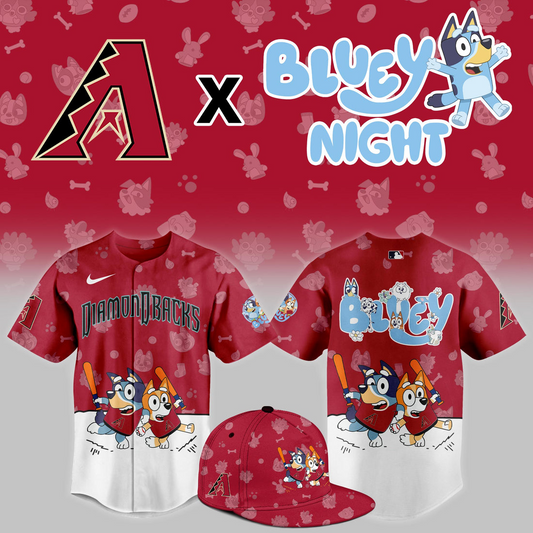 Arizona Diamondbacks 2025 Bluey Night Limited Jersey