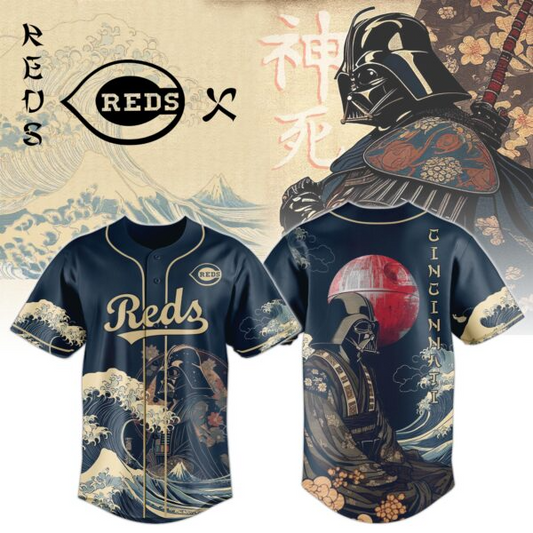 Cincinnati Reds MLB x Lord Vader Japan Edition Jersey
