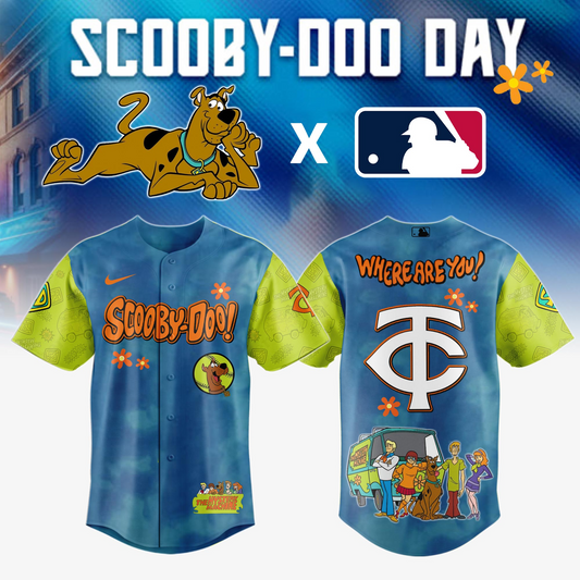 Minnesota Twins MLB x Scooby Doo Jersey 02 Editions Limited