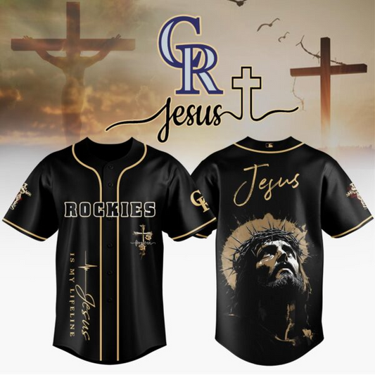 Colorado Rockies MLB x Jesus Jersey Limited Edition