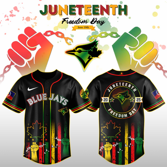 Toronto Blue Jays MLB X Juneteenth Day Jersey Edition Jersey 2025