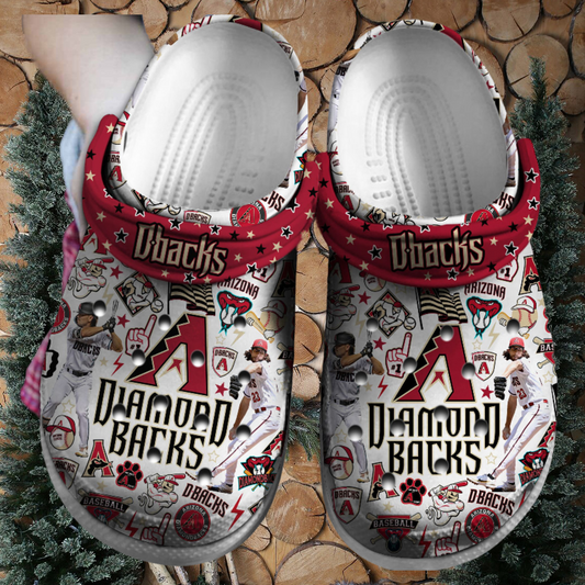 Arizona Diamondbacks MLB Champion Clog Shoes  - 503HL- CR098