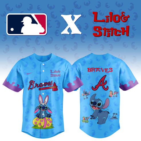 Atlanta Braves x Lilo and Stitch 2025 Limited Jersey