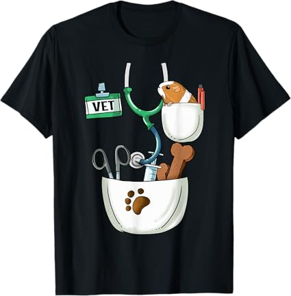 Veterinarian Halloween Costume Shirt Vet Tech