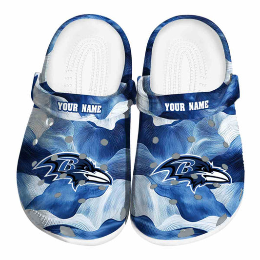 Best Gift for Baltimore Ravens Fan - Custom Clog 502MC-CR011