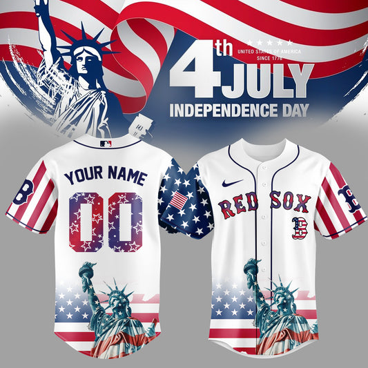 Boston Red Sox Special Nationals Independence Day Jersey 2025