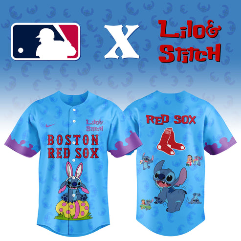 Boston Red Sox x Lilo and Stitch 2025 Limited Jersey