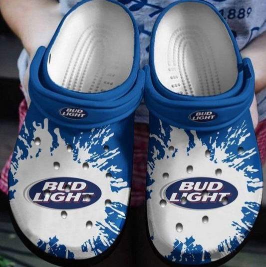 Bud Light Beer Clog Shoes  - 503HL- CR135
