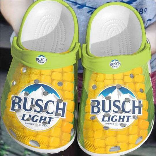 Busch Light Corn Beer Lovers Clog Shoes  - 503HL- CR141