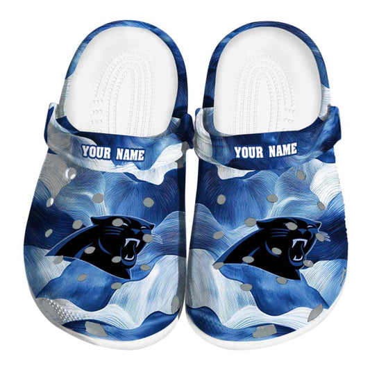 Best Gift for Carolina Panthers Fan - Custom Clog 502MC-CR011