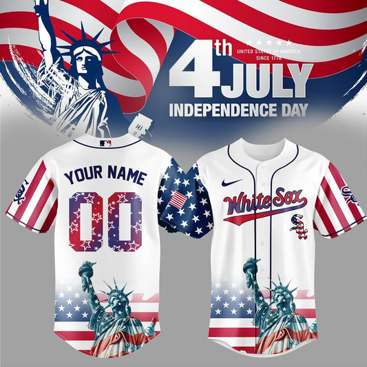 Chicago White Sox Special Nationals Independence Day Jersey 2025