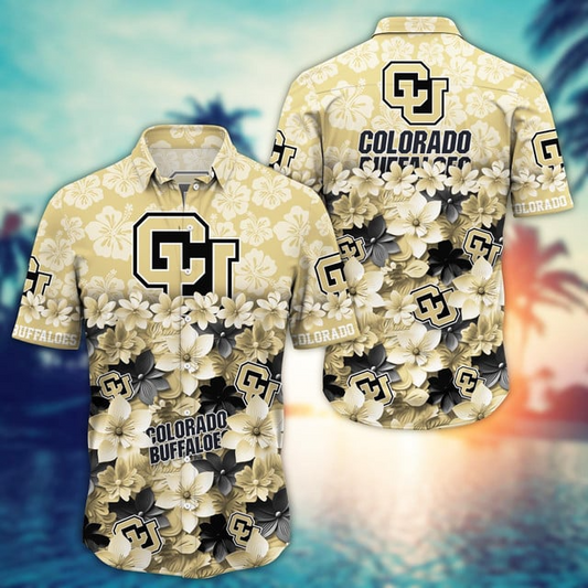 Colorado Buffaloes 3 Hawaiian Shirt Trending Summer. Gift For Fan FBS 502MC-HS035