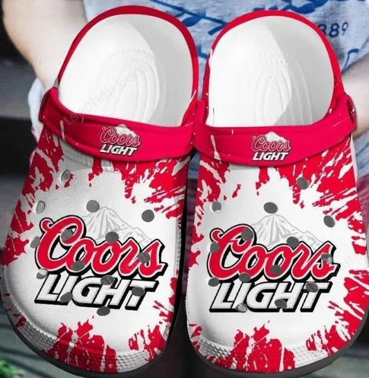 Coors Light Beer Clog Shoes  - 503HL- CR134