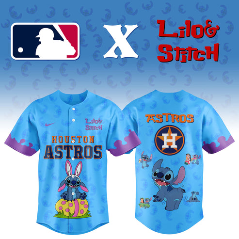 Houston Astros x Lilo and Stitch 2025 Limited Jersey