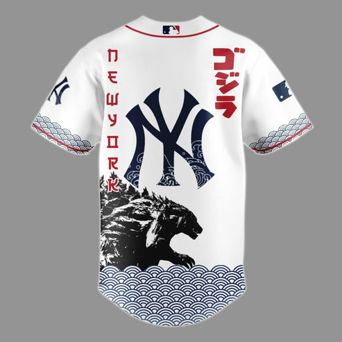 Godzilla x New York Yankees Japan Edition Jersey 2025