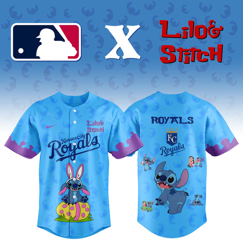 Kansas City Royals x Lilo and Stitch 2025 Limited Jersey