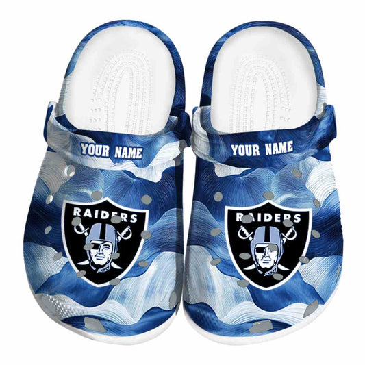 Best Gift for Las Vegas Raiders Fan - Custom Clog 502MC-CR011