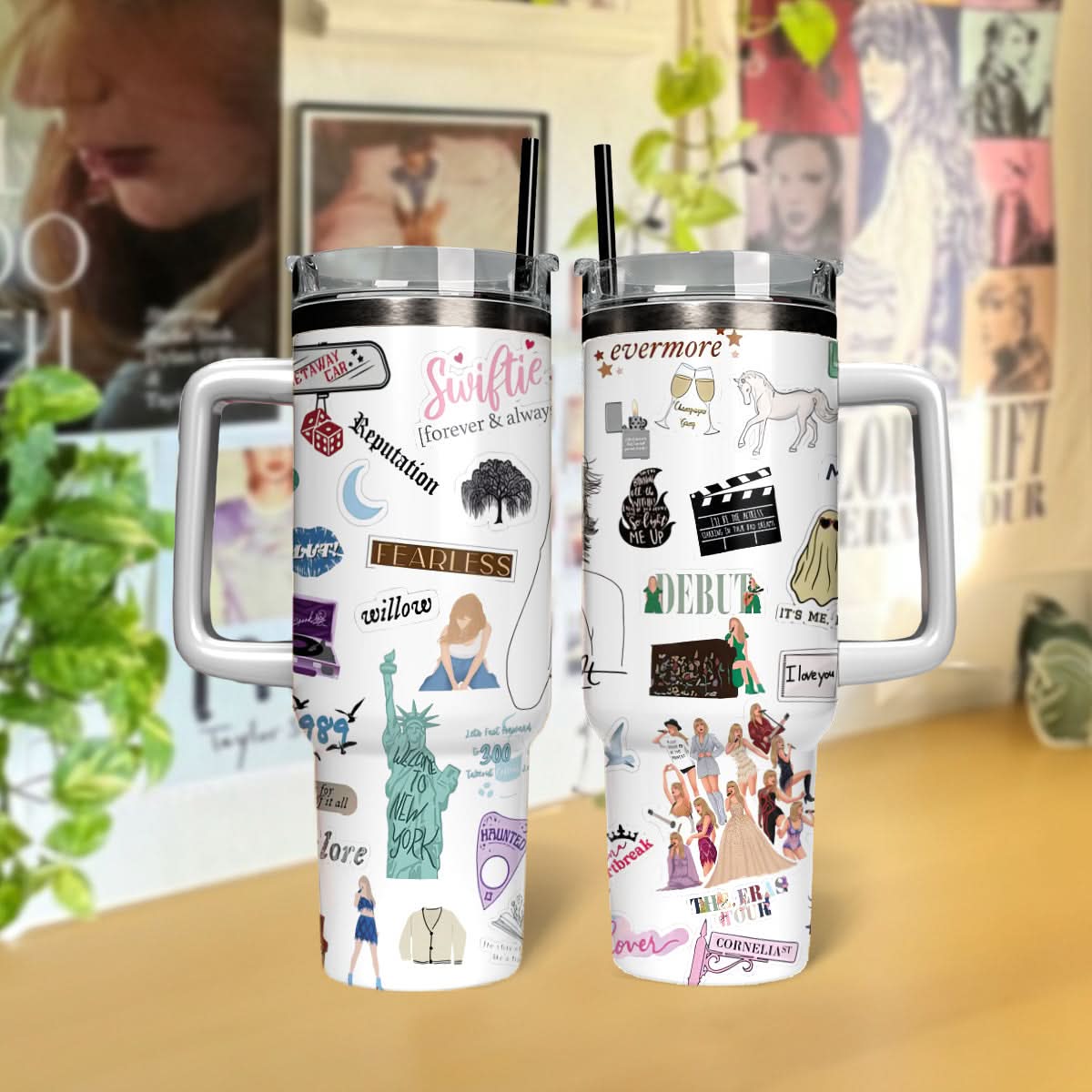 All 11 of Eras - 40oz Tumbler 407HLHNTB007
