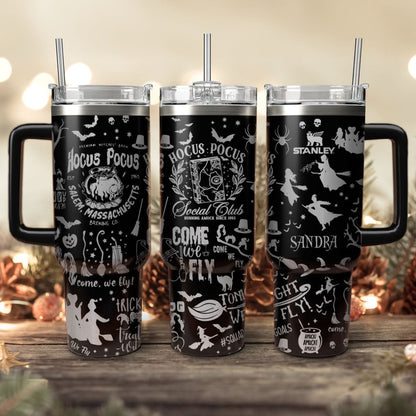 Custom Name Hocus Pocus 40oz Tumbler - 409VTHNTB007