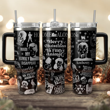 Custom Home Alone Movie 40oz Tumbler - 410QAHNTB008