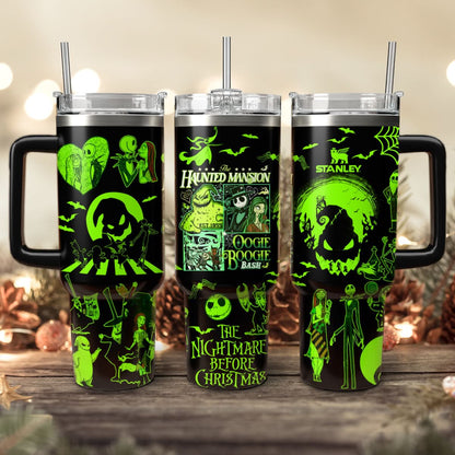 Oogie Boogie Nightmare Before Christmas 40oz Tumbler - 409HLHNTB144