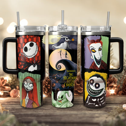 The Nightmare Before Christmas Tumbler 40 oz