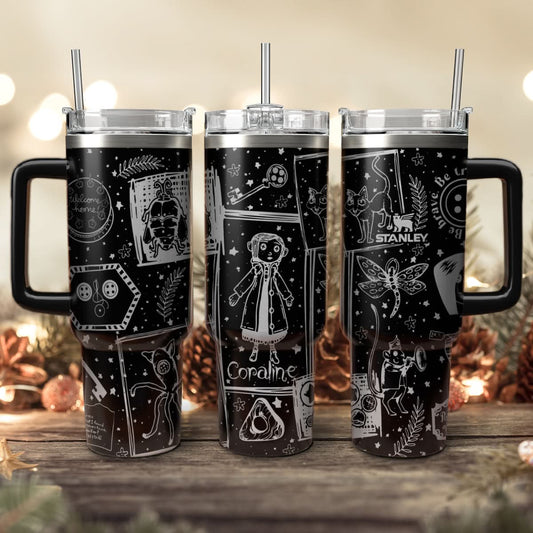 Coraline Movies 40oz Tumbler - 409HLHNTB178