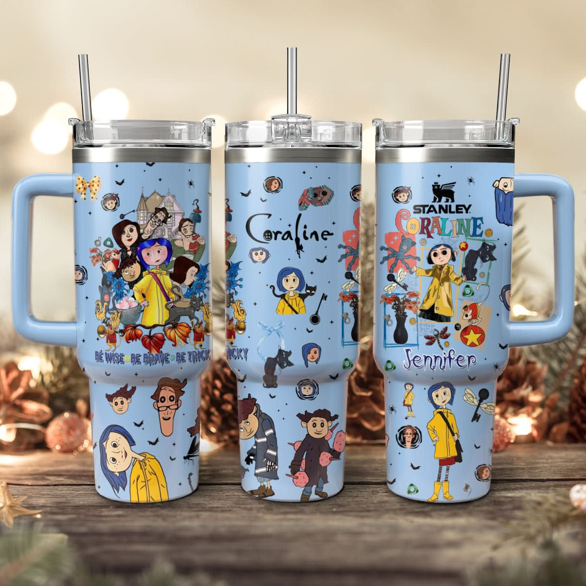 Custom Coraline Movie 40oz Tumbler - 410TTHNTB004