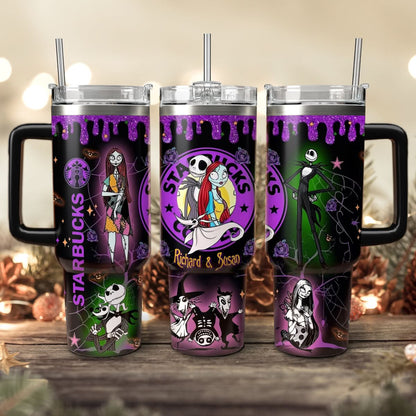 Nightmare Starbucks 40oz Tumbler - 409VTHNTB028