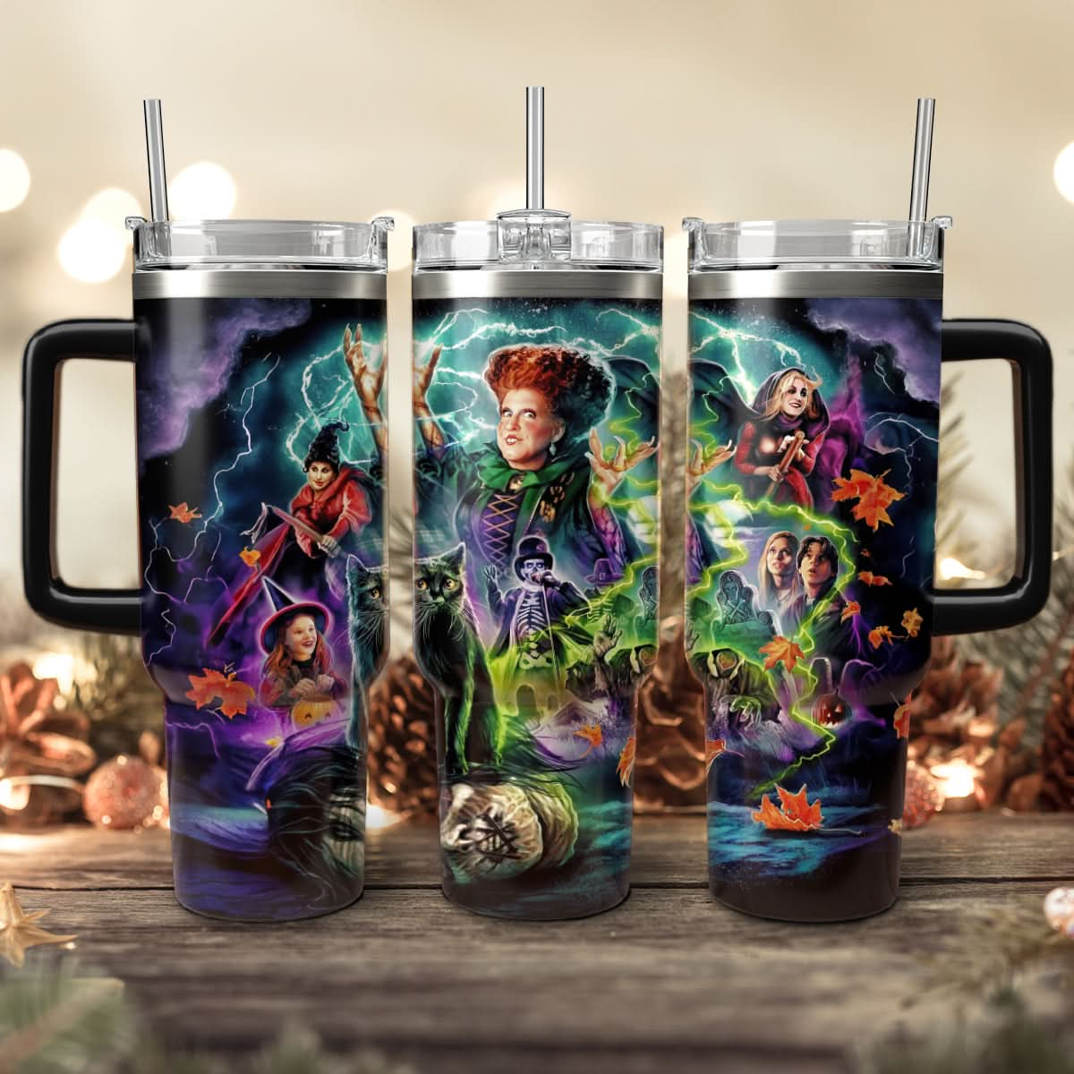 Hocus Pocus 40oz Custom Tumbler - 409HLHNTB141