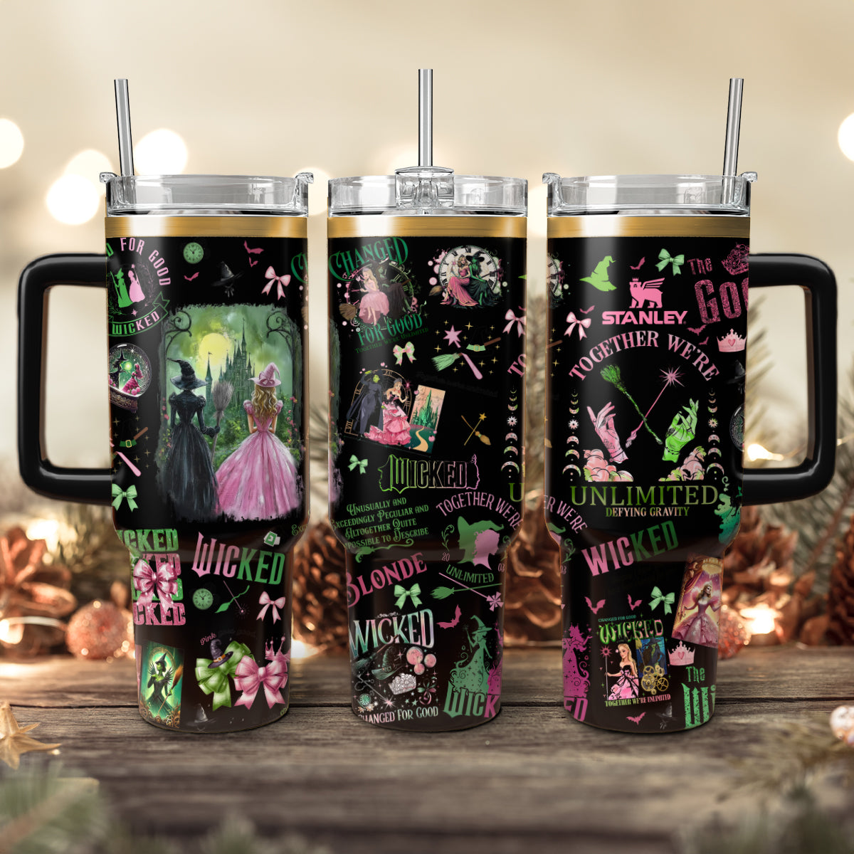 Wicked Together We’re Unlimited Tumbler 40 oz - 412HLHNTB017