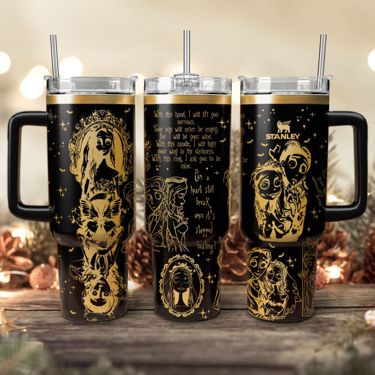 Corpse Bride 40oz Tumbler - 409HLHNTB166